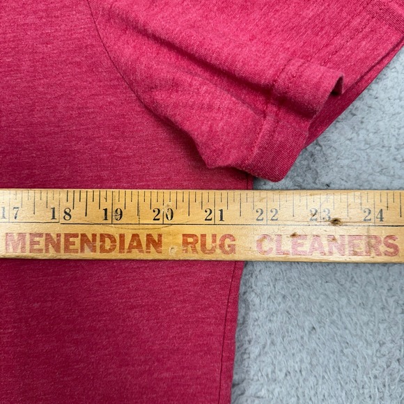Guess Jeans Mens Large T-Shirt Graphic Tee Red Short Sleeve Crewneck Casual EUC - Picture 5 of 7